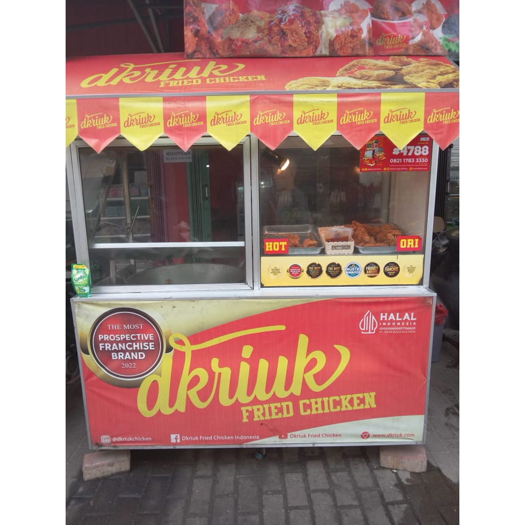 gerobak fried chicken dkriuk