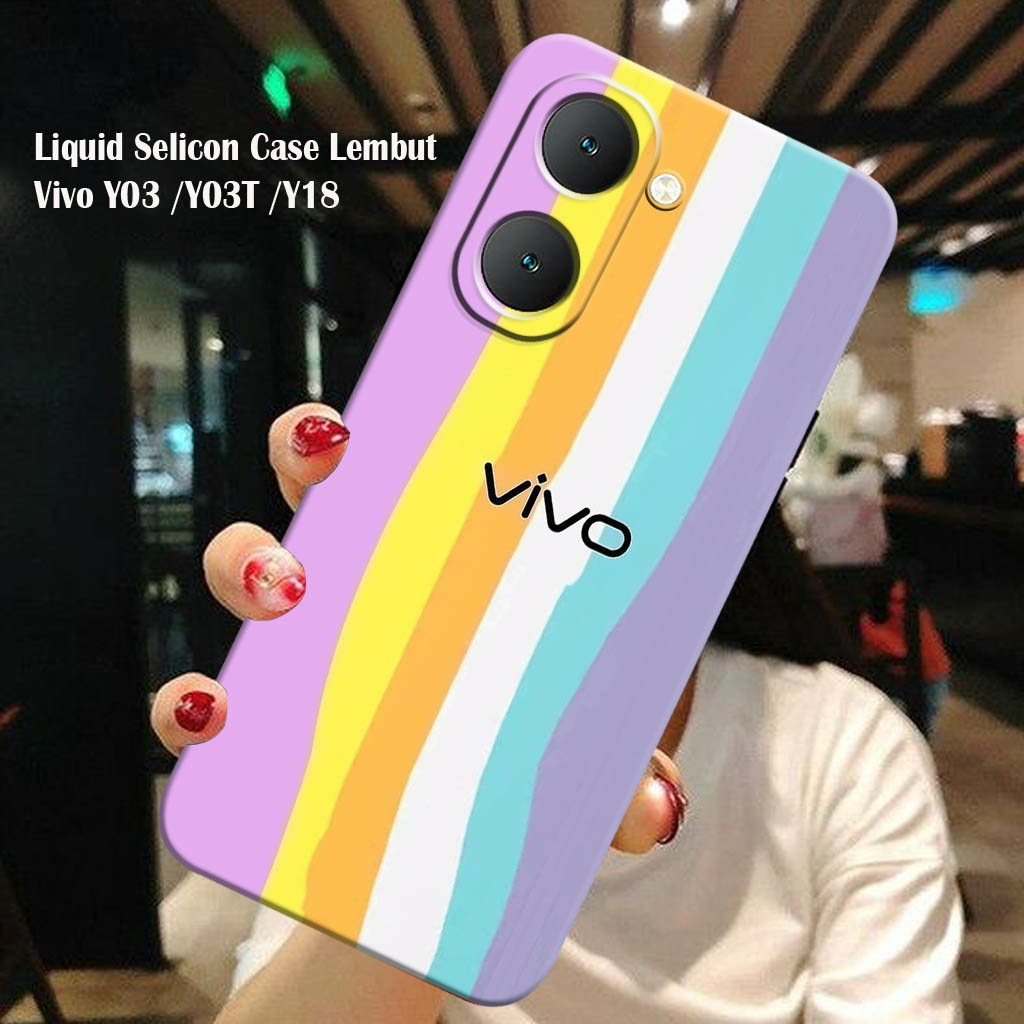 Soft Case Selicon Vivo Y03, Vivo Y03T, Vivo Y18 - Casing Hp Vivo Y03, Vivo Y03T, Vivo Y18 - UV03