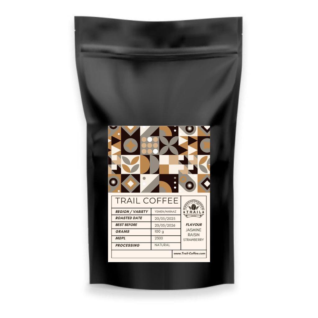 

YEMEN-HARAAZ Speciality Beans Coffee 100gr, 250gr, 500gr