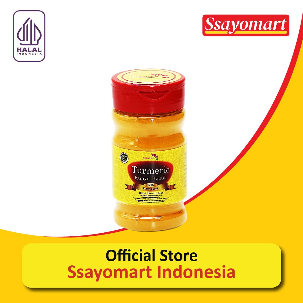 

BUBUK KUNYIT BOTOL / TURMERIC POWDER BOTTLE 50g