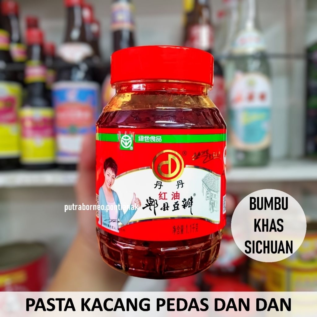 

Dou Ban Jiang 1,1 kg / Dan Dan Pixian Broad Bean Sauce / Bumbu Mapo Tofu