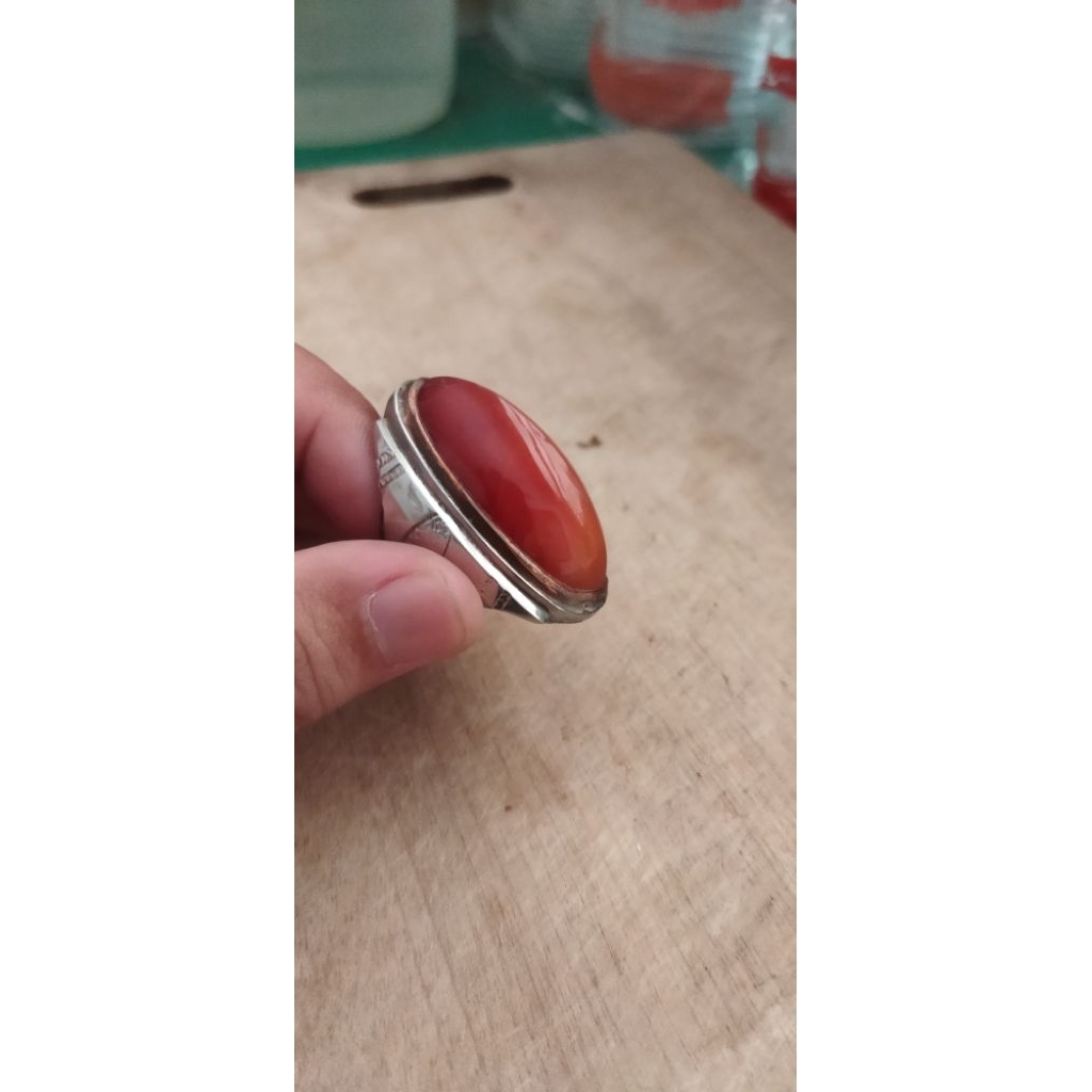 batu cincin pandan nanas merah