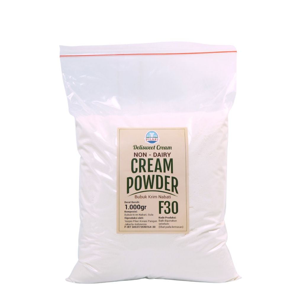 

Delisweet F30 / Non Dairy Creamer / Bubuk Special Premiks Krimer Nabati dari Santos | Cocok untuk minuman dan dessert