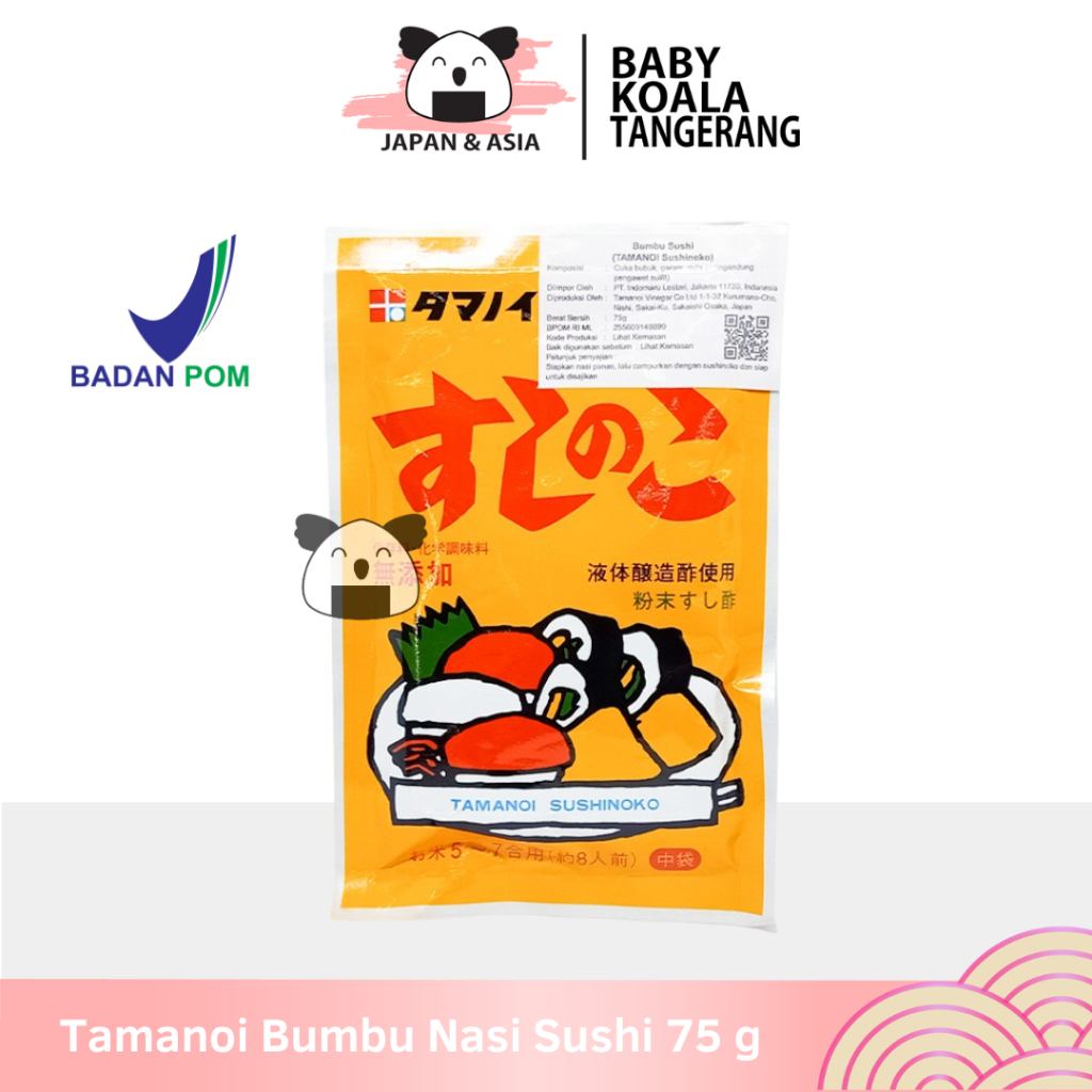 

TAMANOI Sushinoko Bumbu Nasi Sushi 75 g │ Seasoning Instan Import Sushi Rice Mix Powder -BKT
