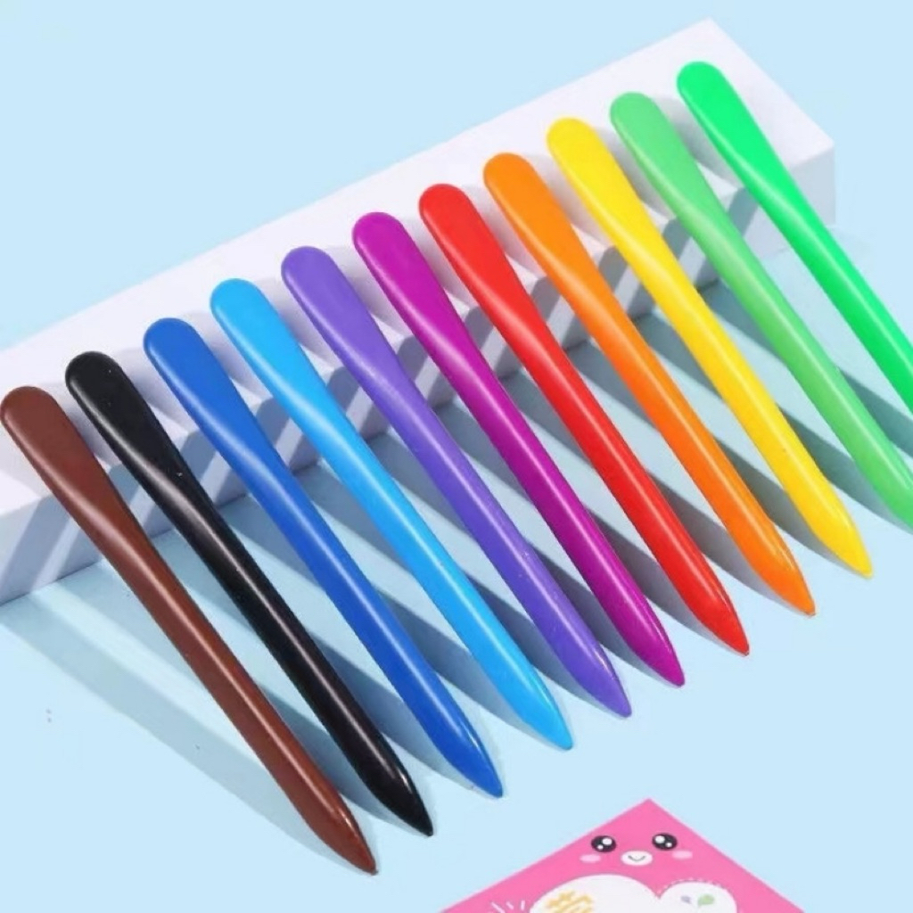 

CRAYON ANTI AIR 12PC / CRAYON ANTI MINYAK / CRAYON ALAT TULIS ANAK ALAT TULIS MEWARNAI VIRAL