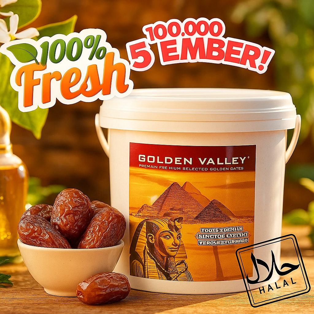 

KURMA GOLDEN VALLEY ISI 5 EMBER 500GRAM