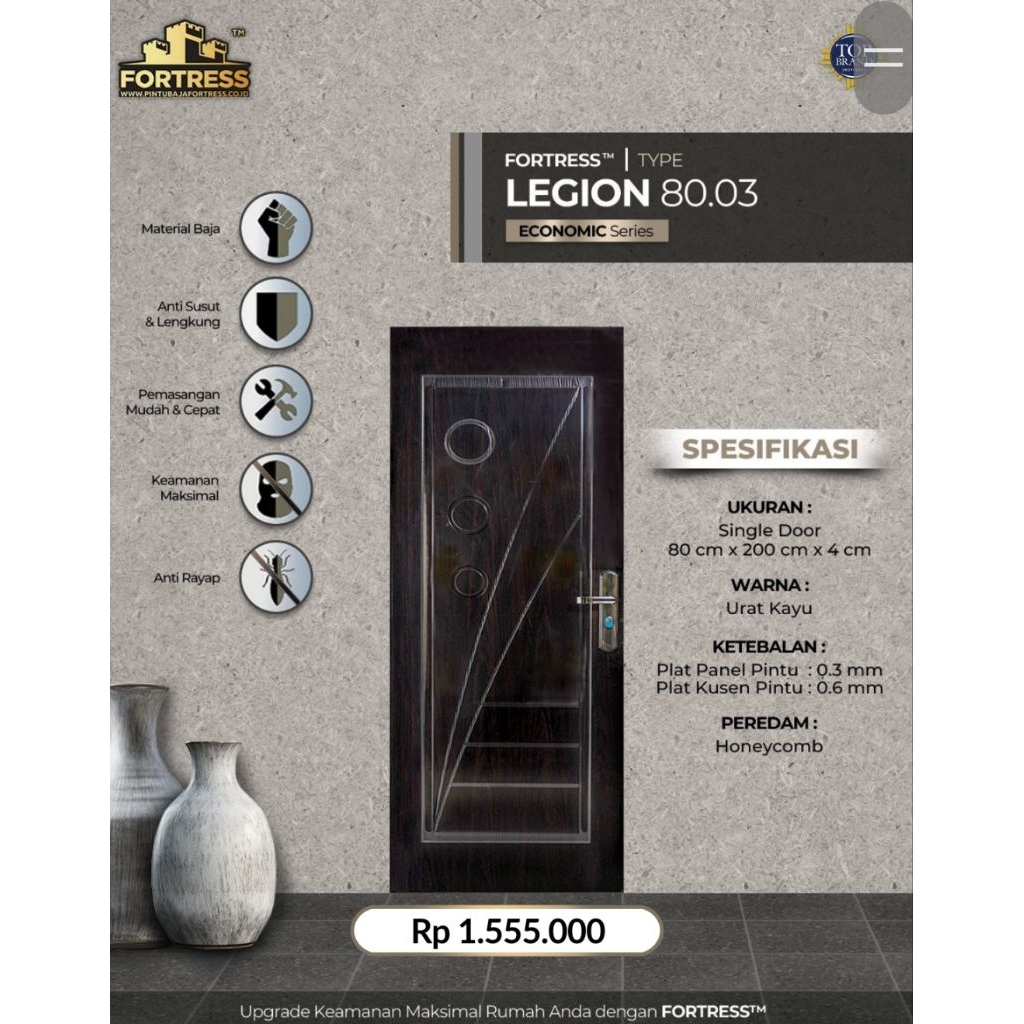 Pintu Baja FORTRESS LEGION SERIES