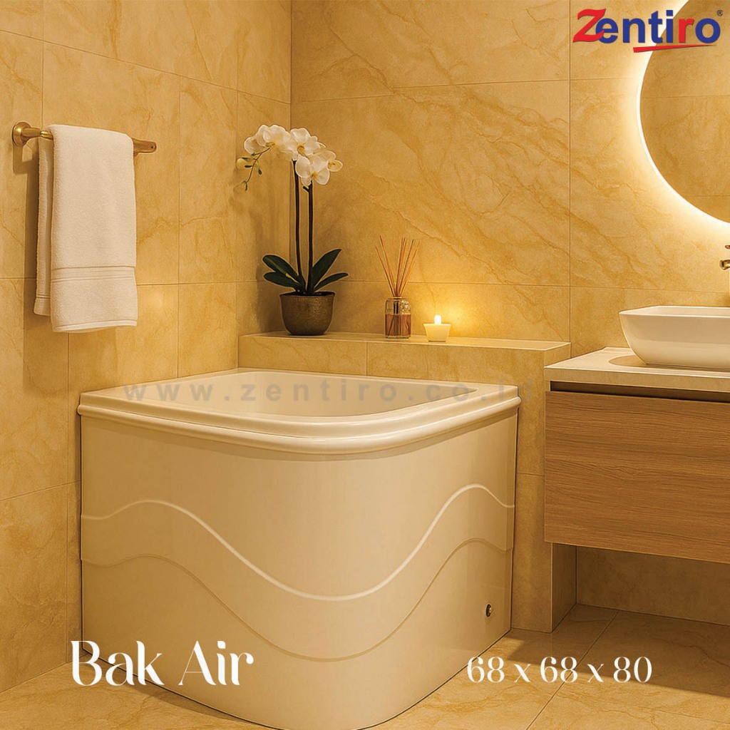 ZENTIRO Bak Air 68 x 68 Marble | Bak Mandi 68