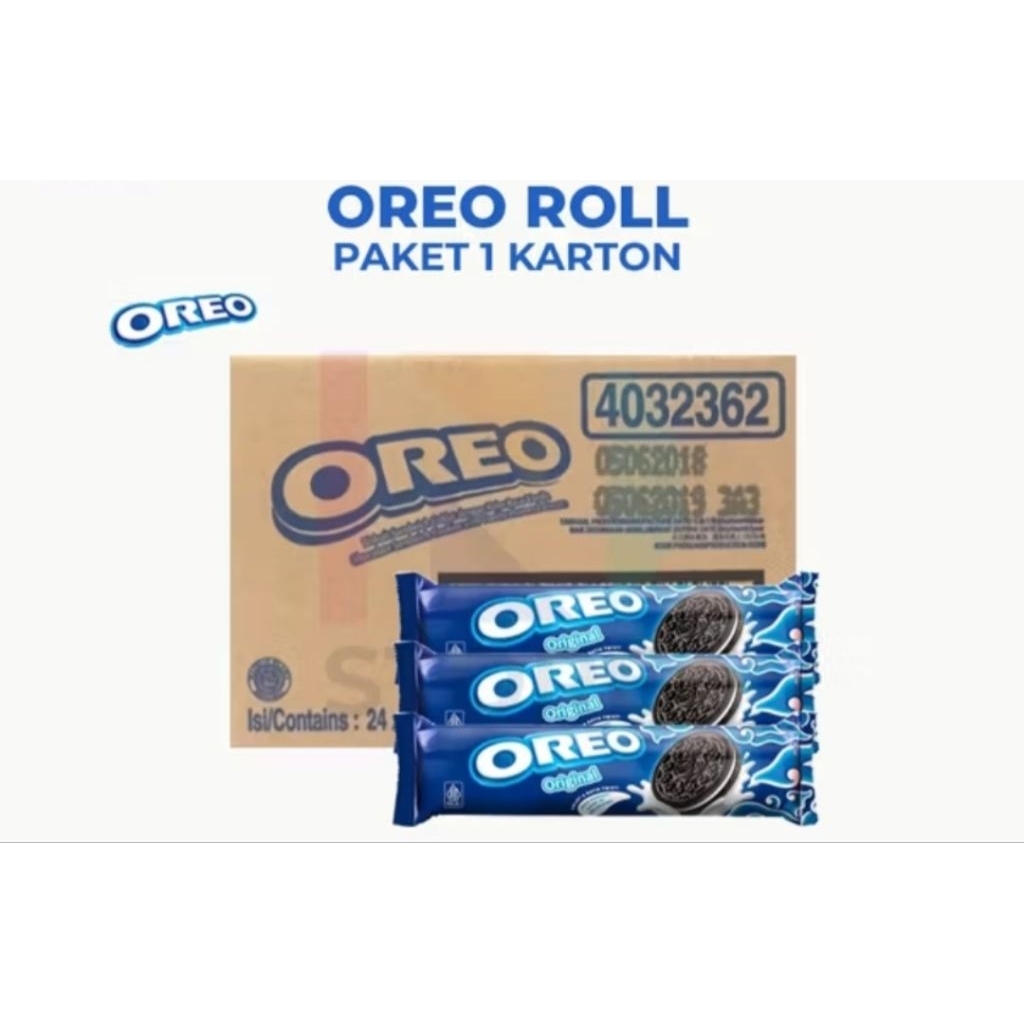 

Oreo original |Oreo Stawberry |Oreo ice cream @110.4gx24 pcs (1dus)