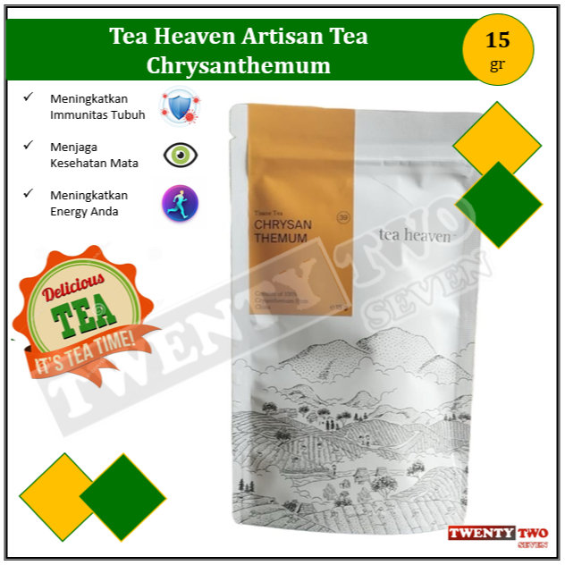 

[6 X]Tea Heaven Artisan Tea Chrysanthemum 15 gr