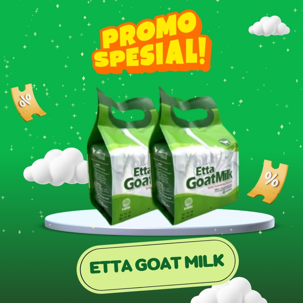 

Etta Goatmilk Susu Etawa Herbal Kaya Kalsium, Protein, dan Baik untuk Jantung
