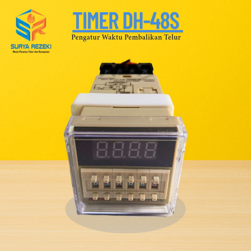 modul timer relay mesin tetas telur otomatis / mesin penetas telur otomatis