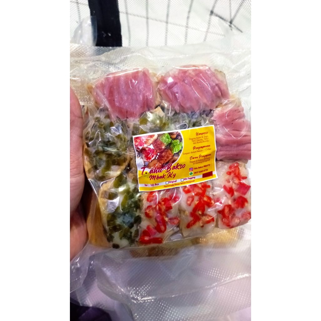 

Tahu Bakso Aneka Topping