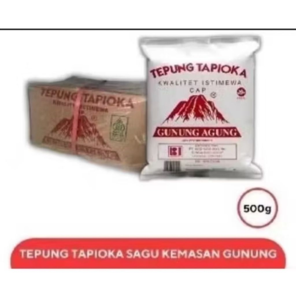 

TEPUNG SAGU GUNUNG AGUNG (1 KARTON ISI 20 PACK)