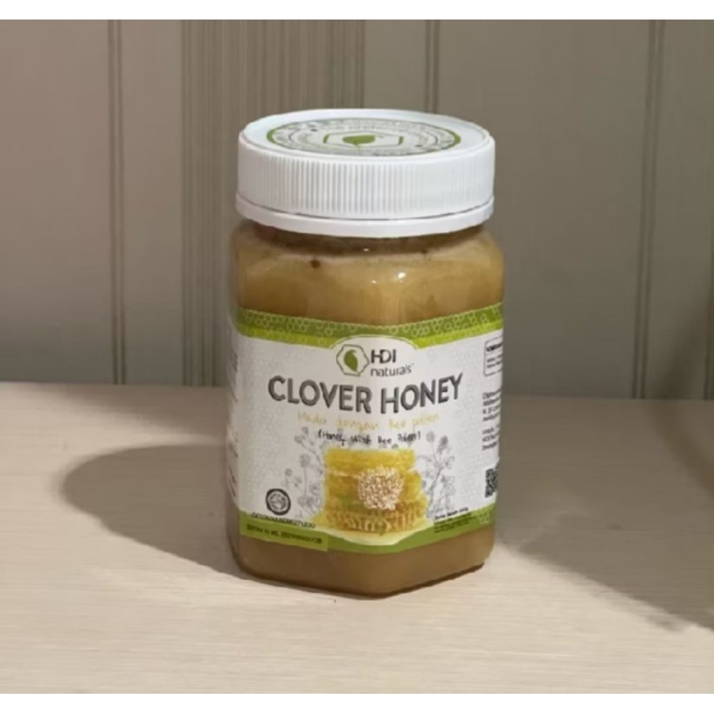

clover honey 500gr exp 2029 ori free sendok kayu