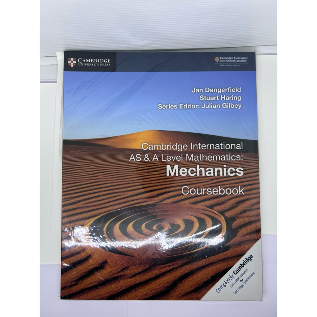 ORIGINAL Cambridge International Mechanics Coursebook AS & A Level Mathematics