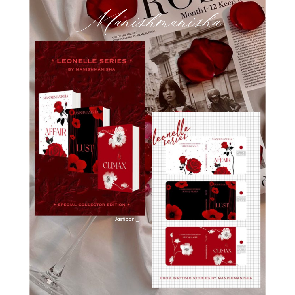 

NOVEL LUTS - CLIMAX - VELVET BOOKMARK - MANISHMANISHA