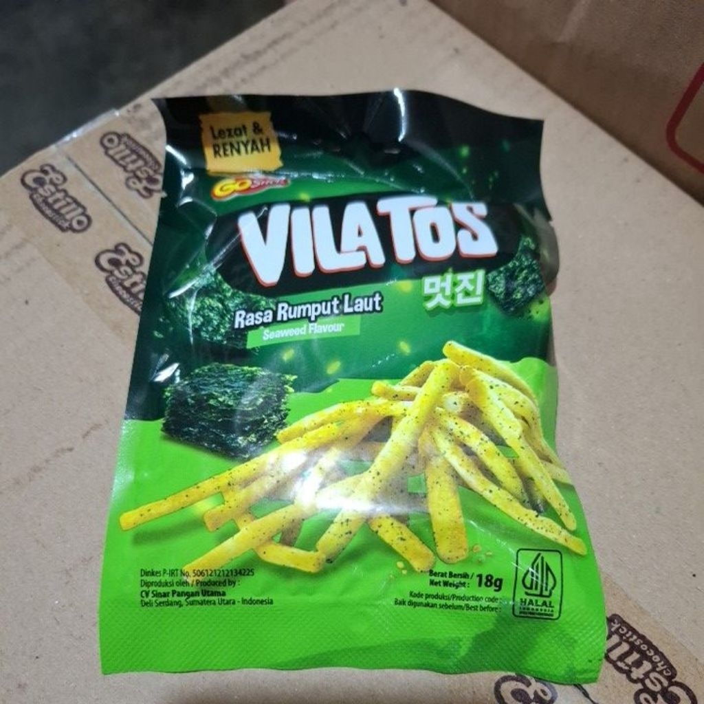 

vilatos snack 18 gram isi 10 bks