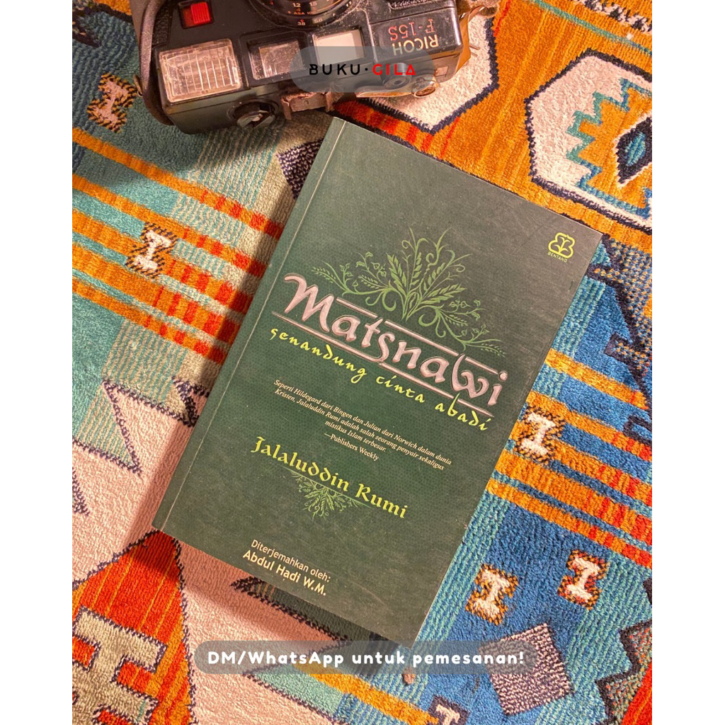 BUKU PRELOVED MATSNAWI SENANDUNG CINTA ABADI