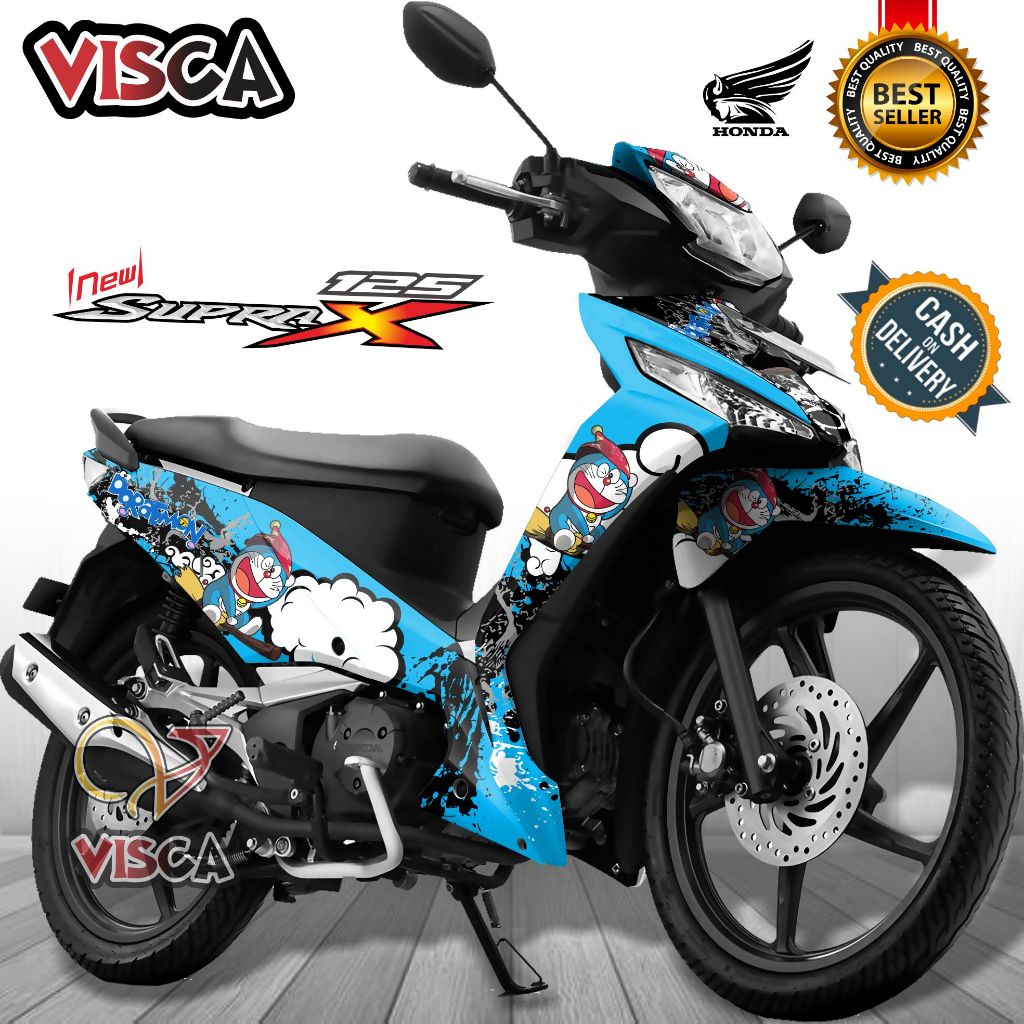 Decal Supra X 125 Fi Modif Keren Stiker Supra X 125 Fi Full Body Stiker Supra X 125 Fi Full Body Str