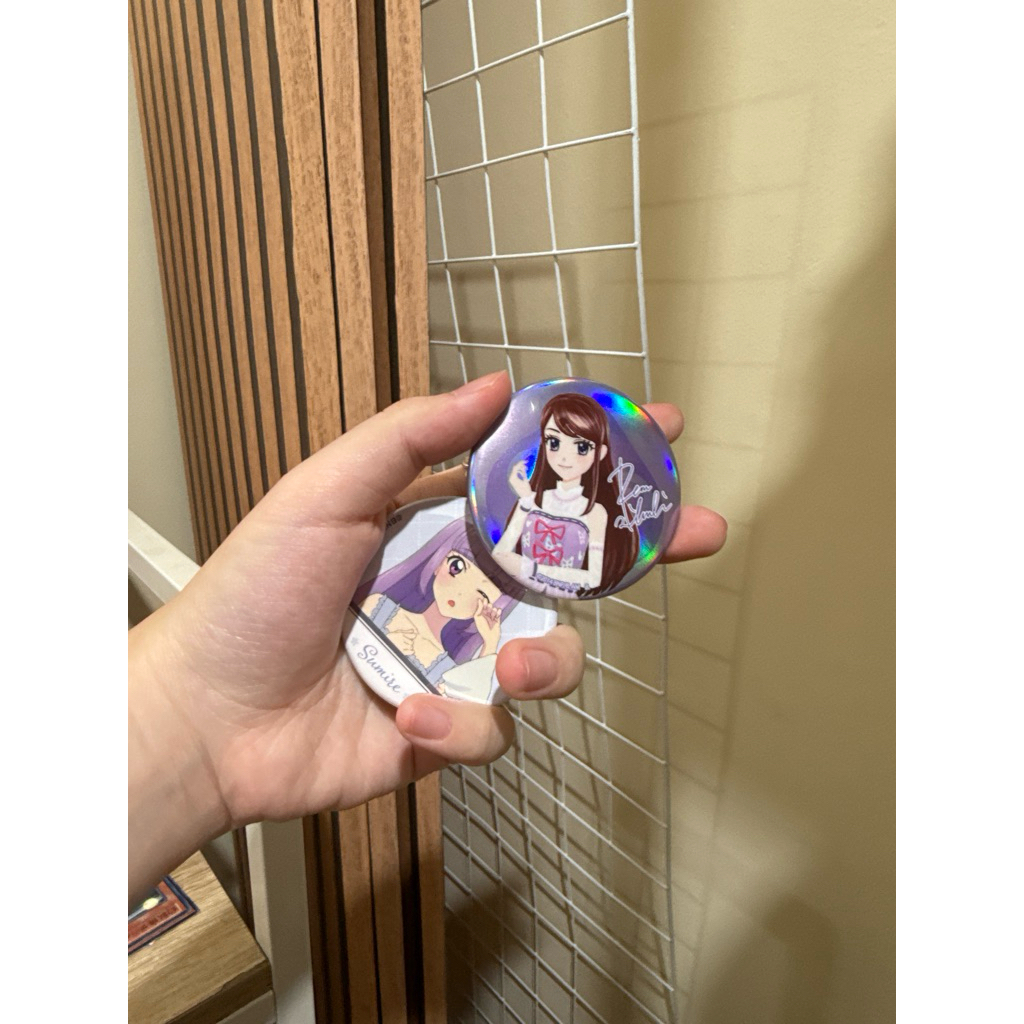 Aikatsu Pin Character Ran Shibuki Sumire Hikami