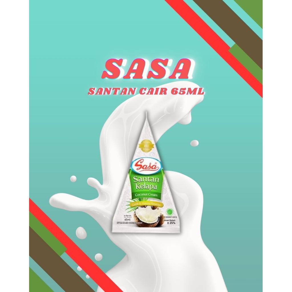 

Sasa Santan Cair 65ml