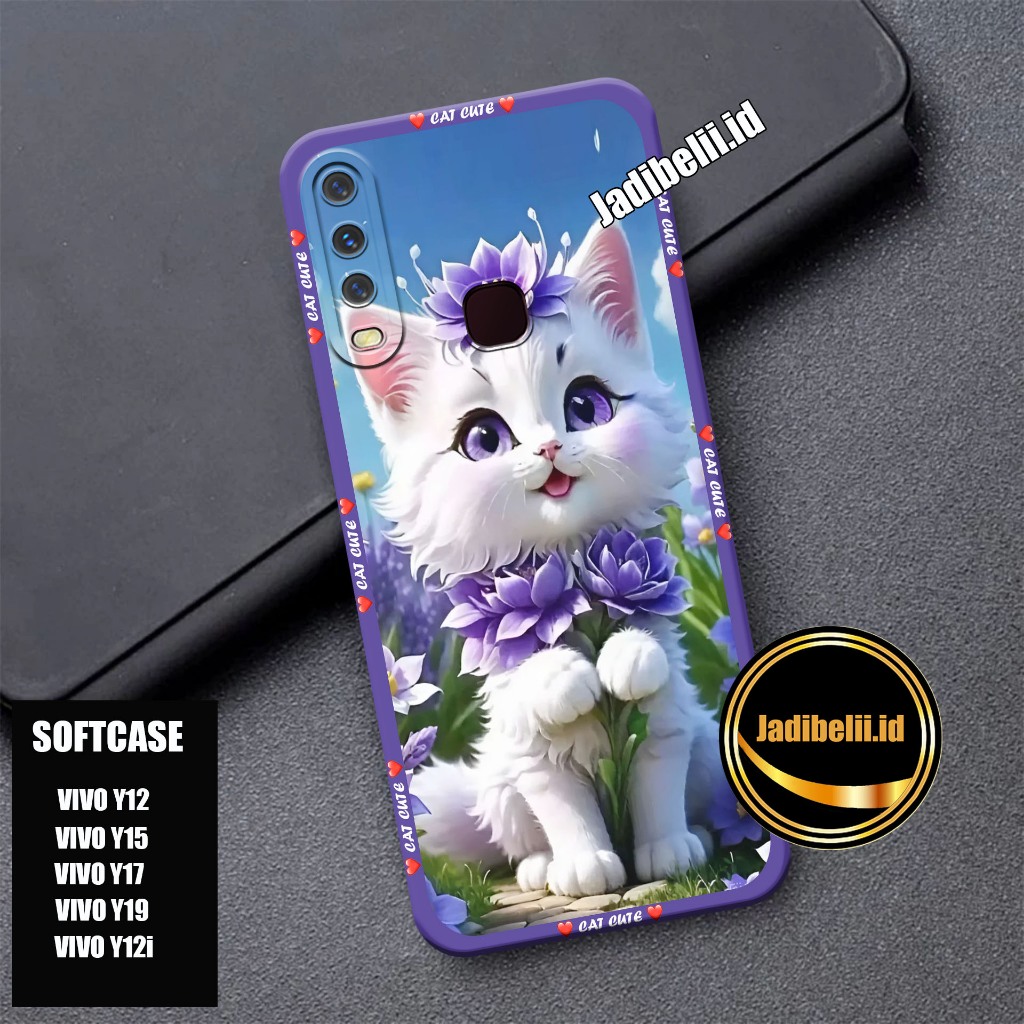 Case Vivo y12-Vivo y15-Vivo y17-Vivo y19 - Vivo y12i  Karakter - case handphone- fashion case - soft
