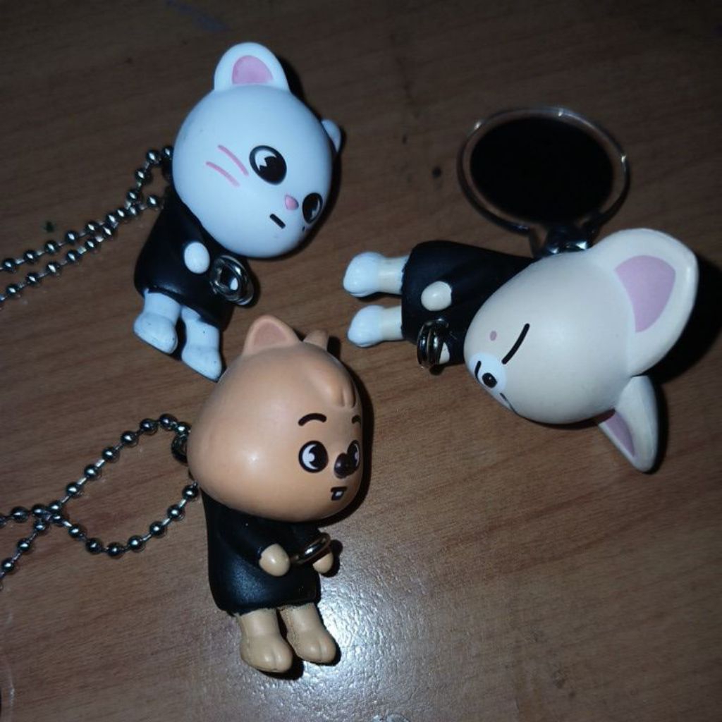 keychain stray kids skzoo