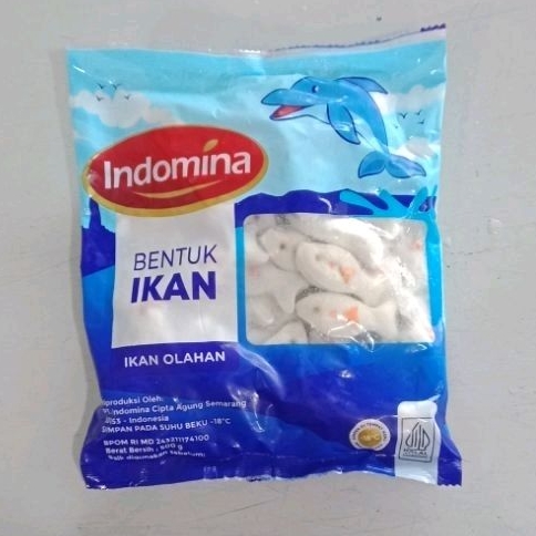 

Indomina bentuk ikan 500gr