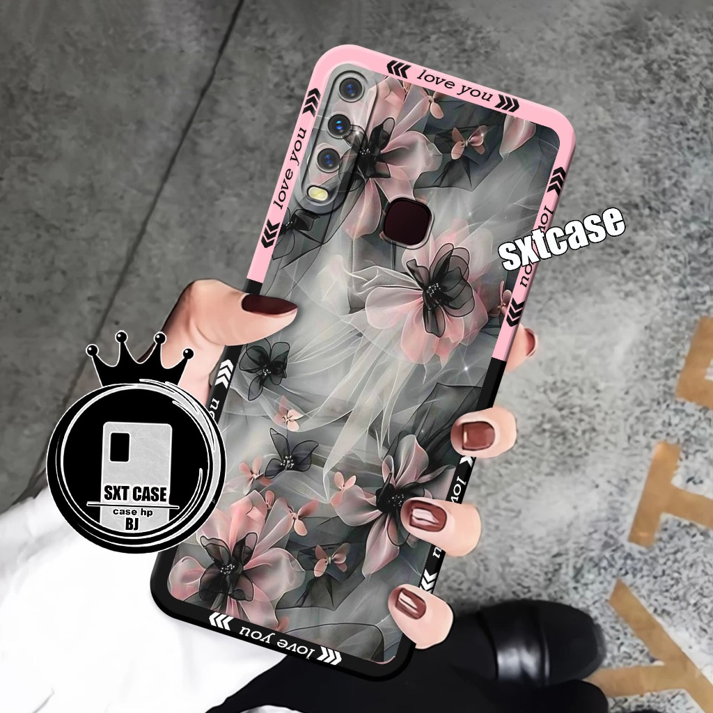Case Vivo y12-Vivo y15-Vivo y17-Vivo y19 - Vivo y12i  Karakter - case handphone- fashion case - soft
