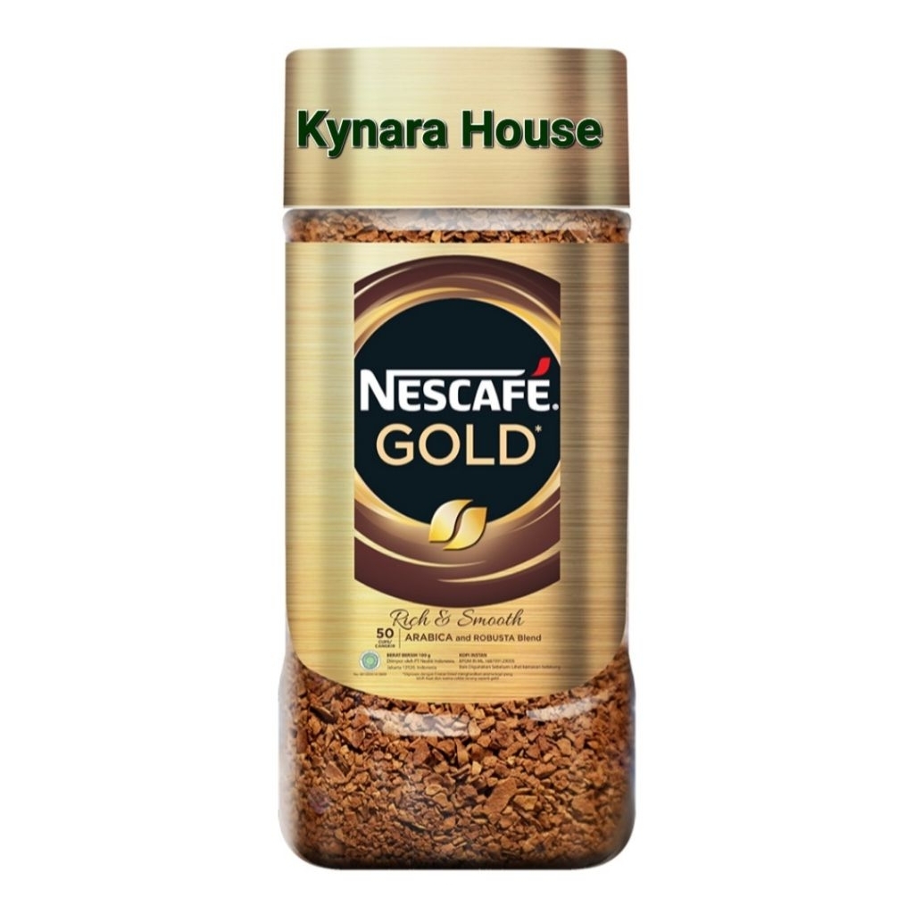 

Nescafe Gold Kopi Instan Rich & Smooth Toples 100gr
