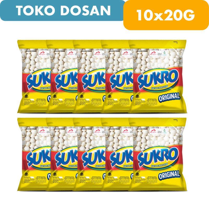 

Kacang Sukro Original Dua Kelinci 10pcs = 1 Renceng Exp 2026