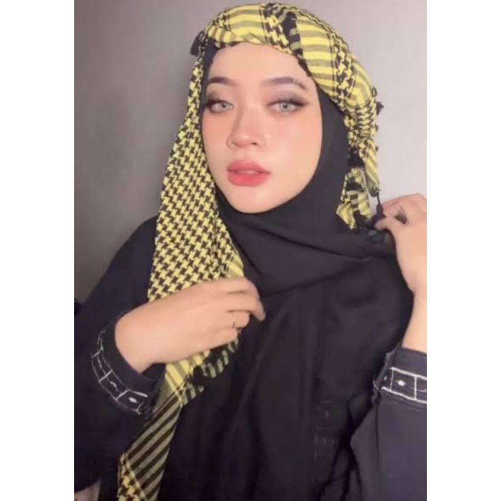 LIFESTYLE Sorban Hijab Arab Wanita Style Sorban Palestina LIFESTYLE