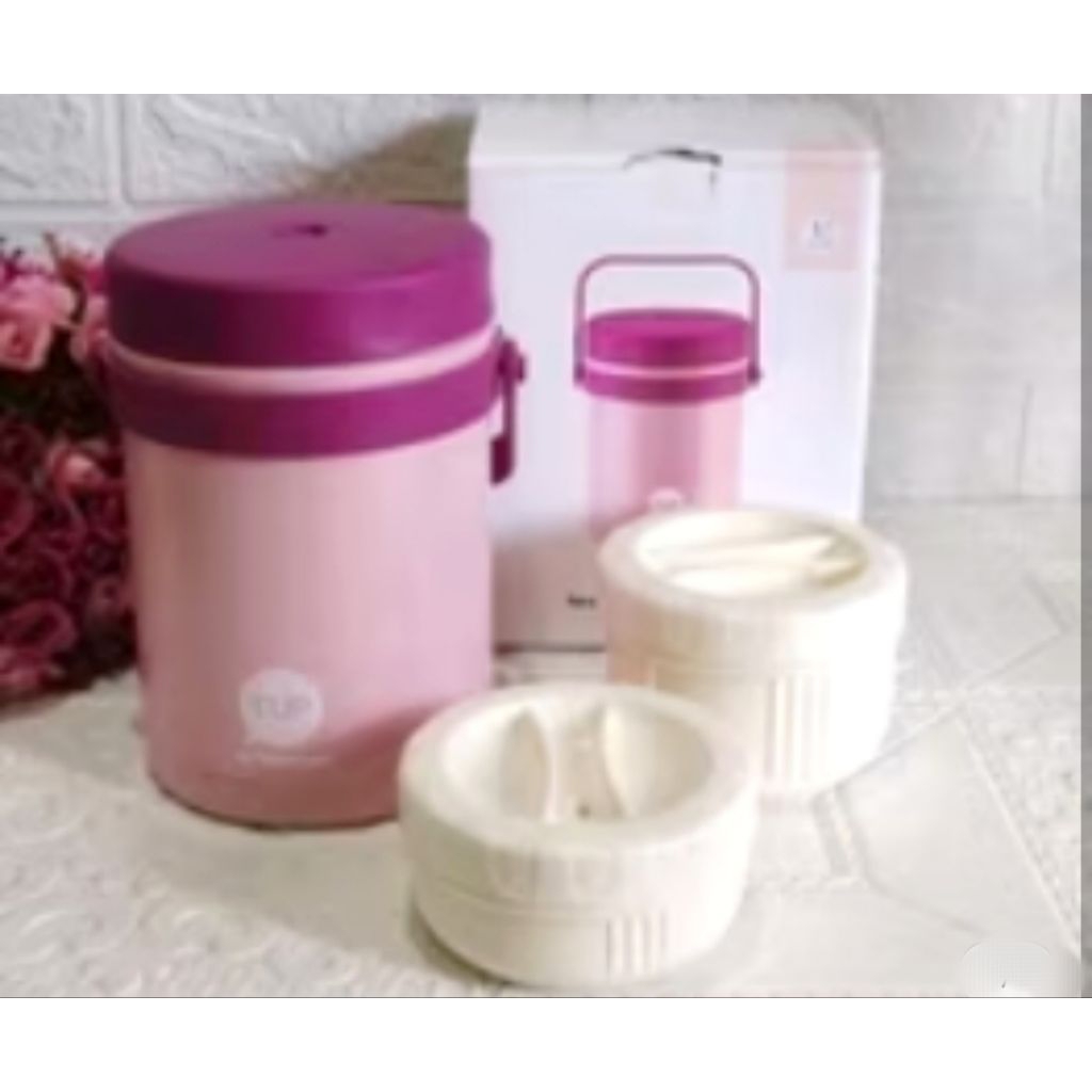 thermal tupper, termos bekal, termos nasi lauk, tetap hangat 1 set
