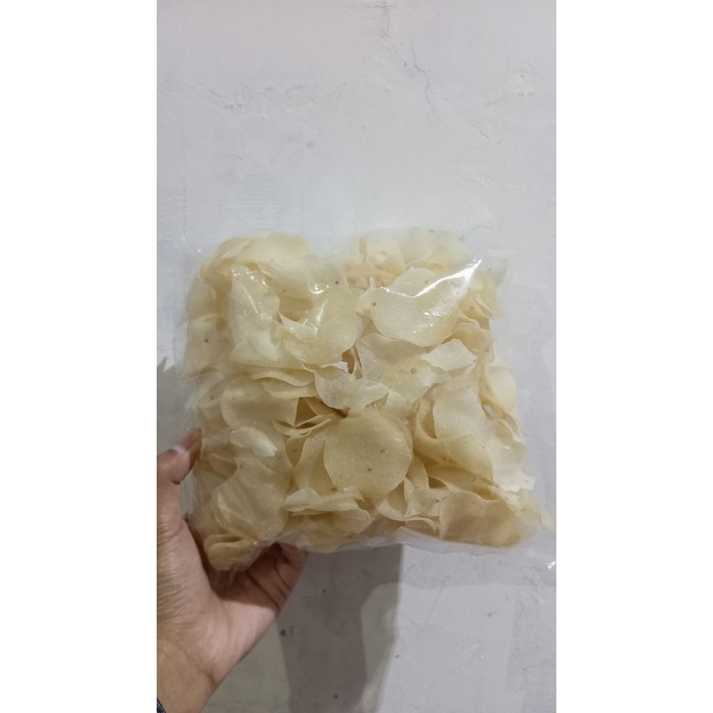 

keripik singkong mentah siap goreng