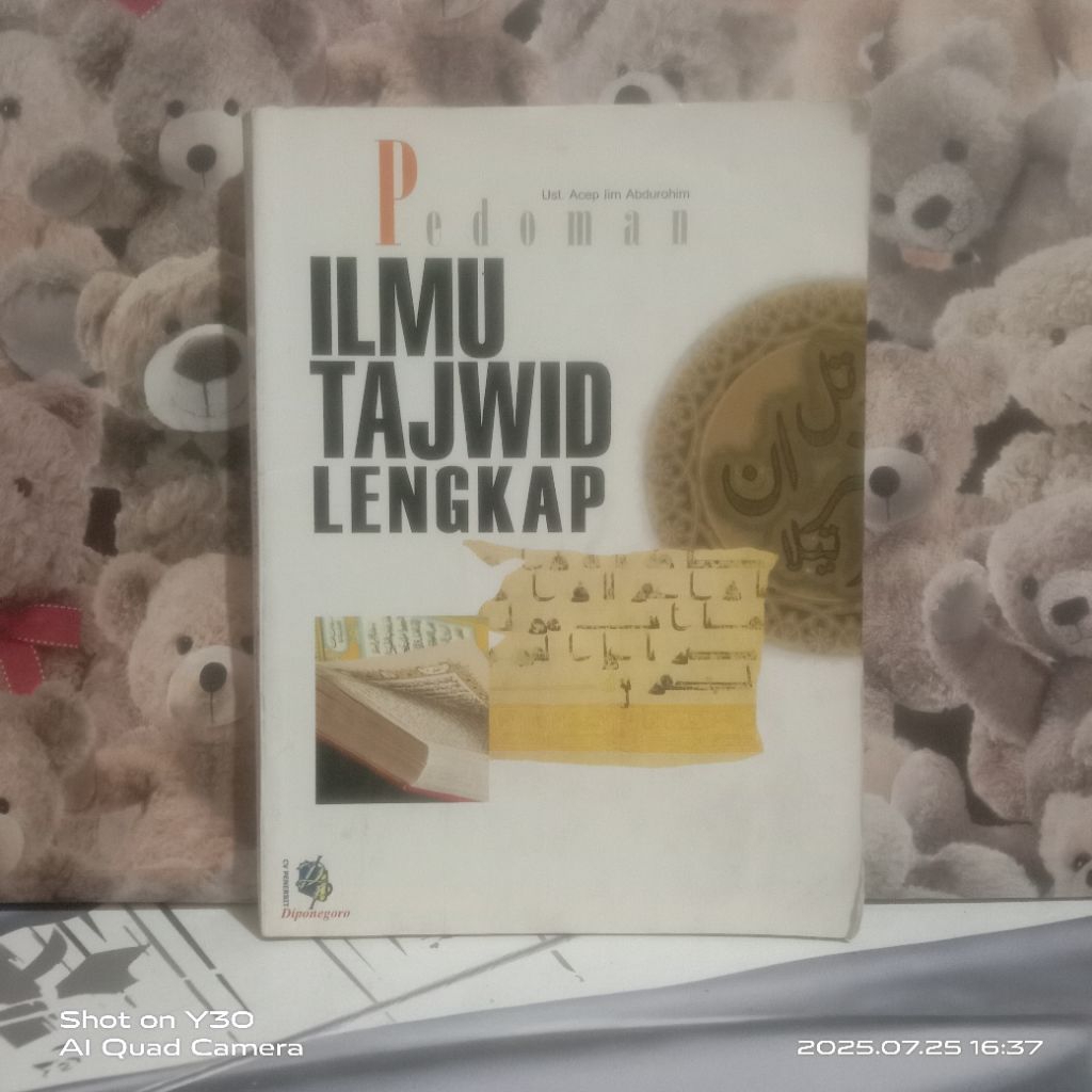 Buku Pedoman Ilmu Tajwid Lengkap - Original