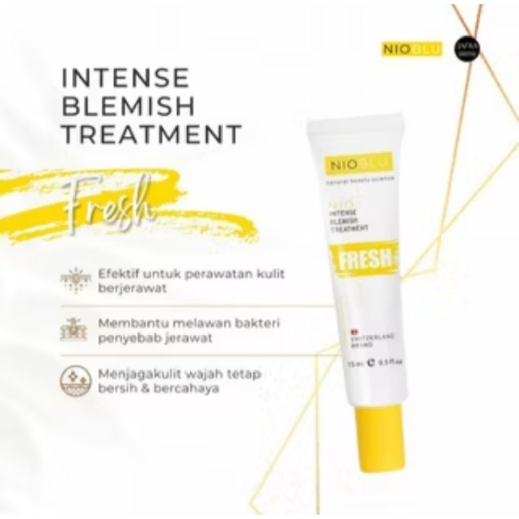 JAFRA NIOBLU FRESH NIO INTENSE BLEMISH 15ml Serum Khusus Jerawat Jafra Original