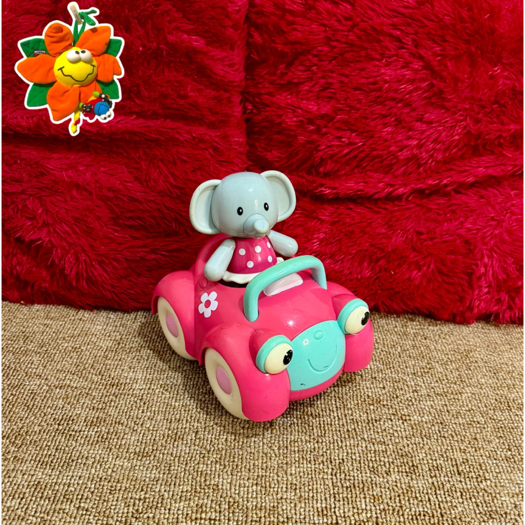 Mainan ELC ToyBox Ellie Rabbit and Her Motor Car - elc toybox pl mainan figur elc