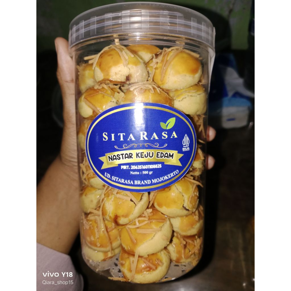 

Qiara_shop15NASTAR KEJU EDAM NANAS JADOEL TOPLES 500GRAM