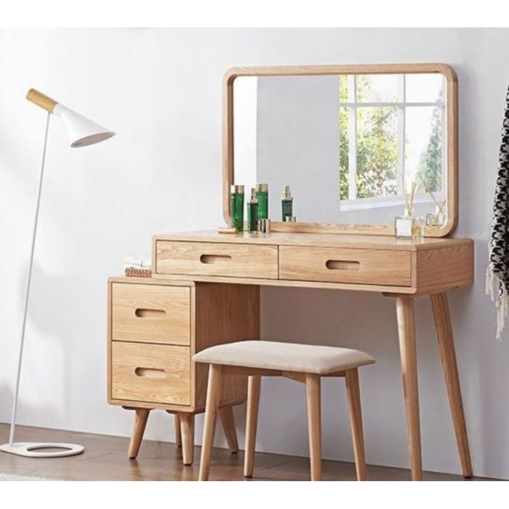 meja rias jati MEJA RIAS RETRO MINIMALIS tolet retro meja rias makeup