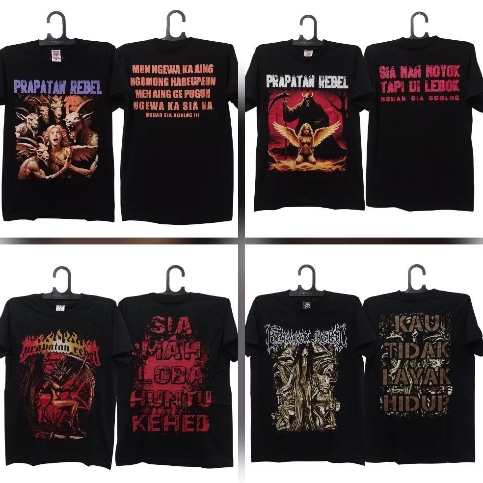 Kaos Prapatan Rebel | Size M | Original | PRBL | Build up 24s