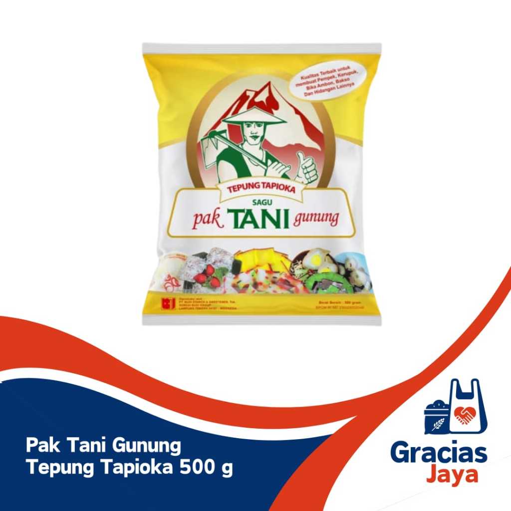 

Rose Brand-- Tepung Tapioka Cap Tani Gunung 500gram