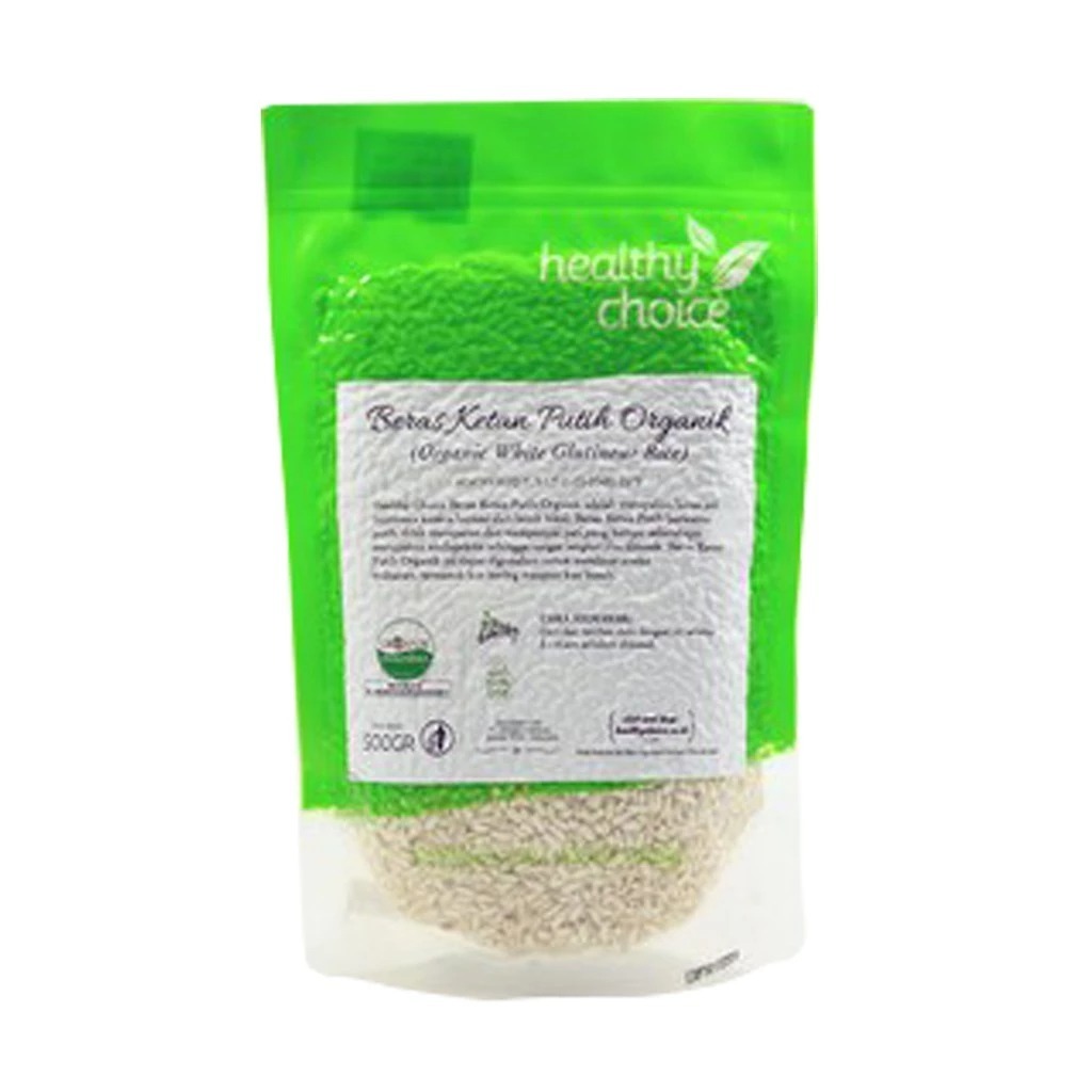 

Healthy Choice Beras Ketan Putih Organik 500 gr