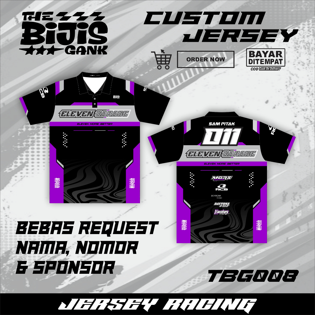 JERSEY RACING KAOS BAJU JERSEY RACING CUSTOM / Jersey Racing Custom