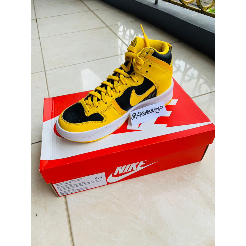 Nike Dunk High Up Yellow - 38
