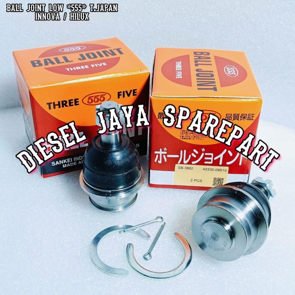 BALL JOINT 555 JAPAN ORIGINAL INNOVA/HILUX
