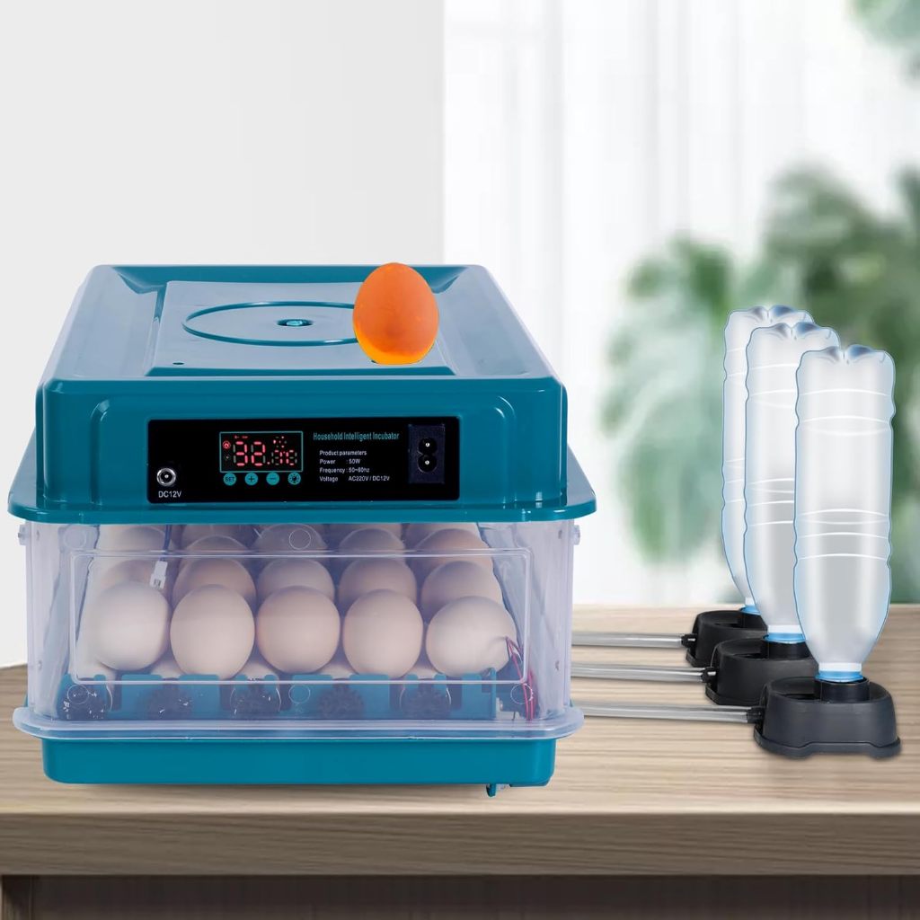 [BISA COD] Inkubator Ayam Full Otomatis 38 Telur - Inkubator Otomatis Full dengan Pemantauan Kelemba