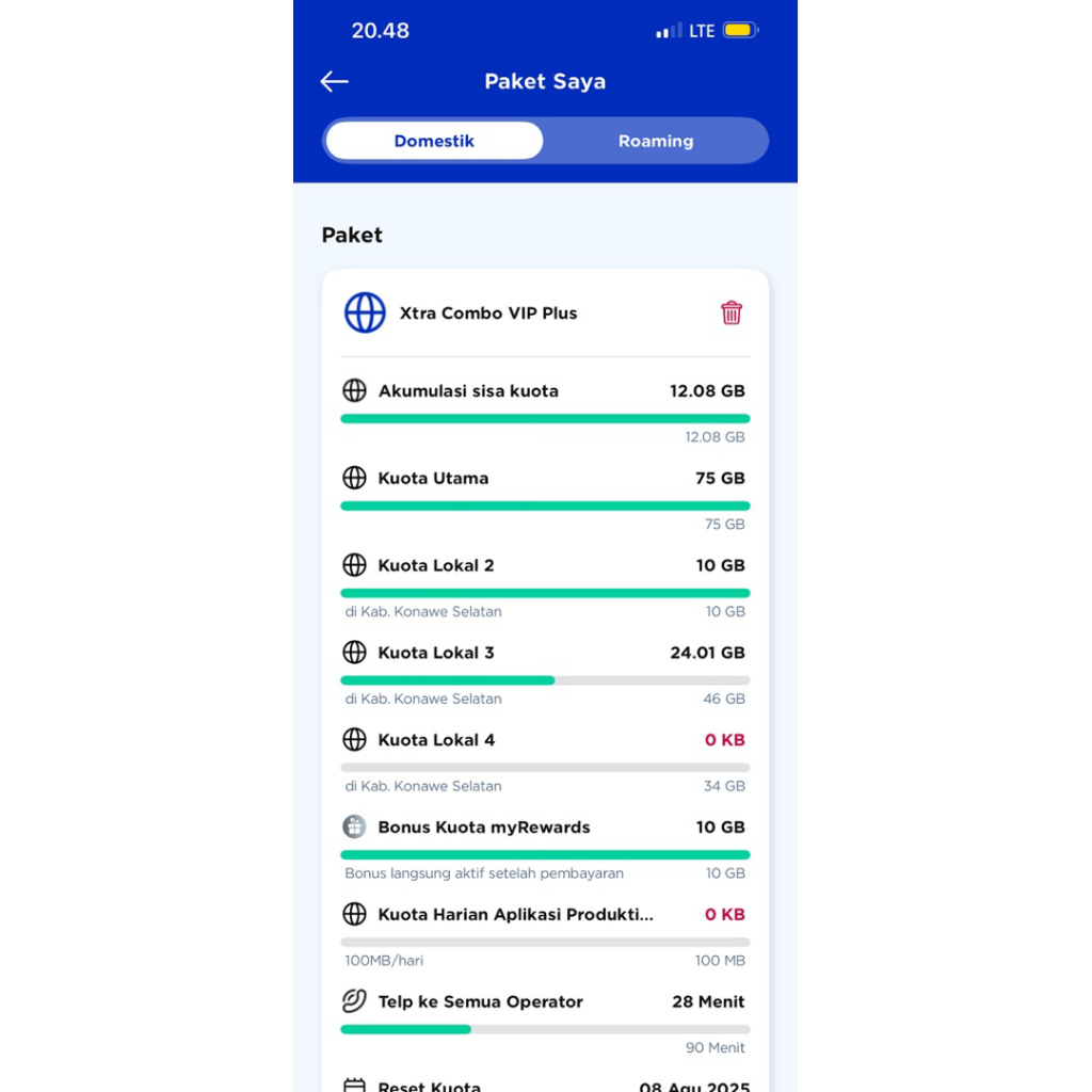 kartu xl diskon 90% perpanjang 25rb
