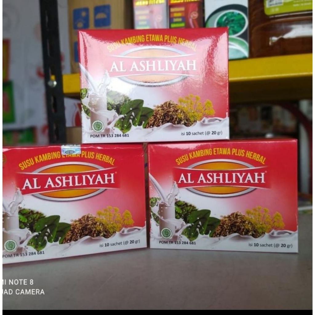

susu al ashliyah herbal 10 saches 200gr