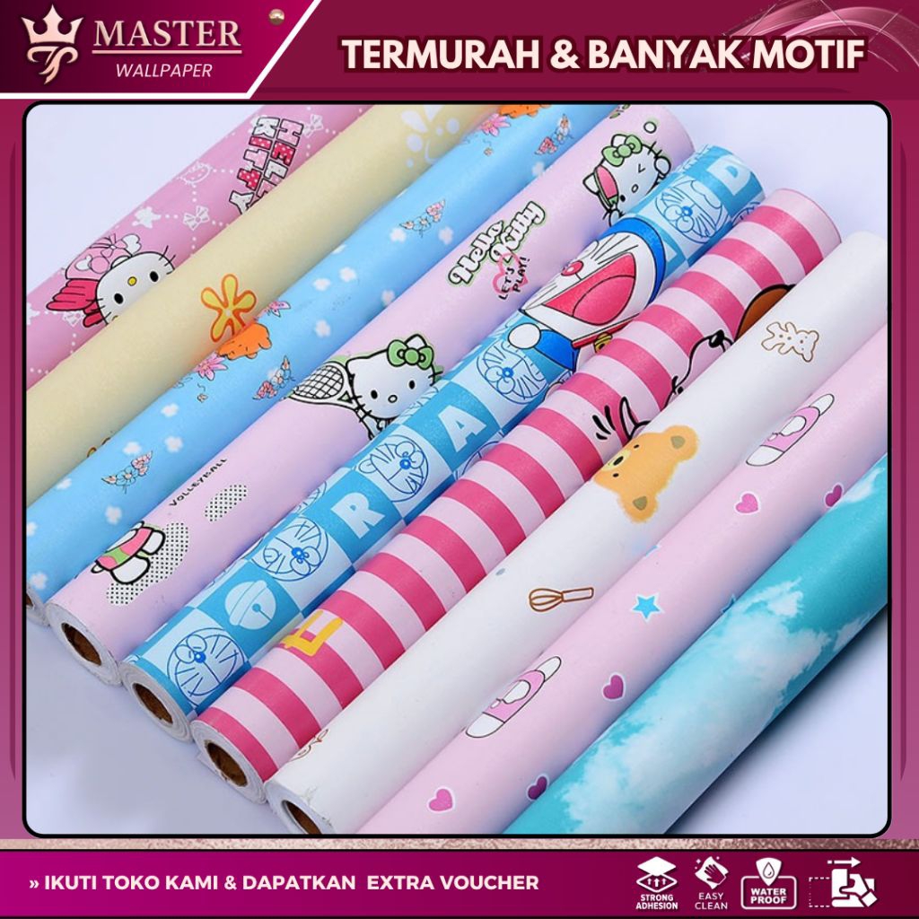 [TERMURAH] Wallpaper Dinding Princess Wallpaper Dinding Wallpaper Dinding Karakter Dekorasi Premium